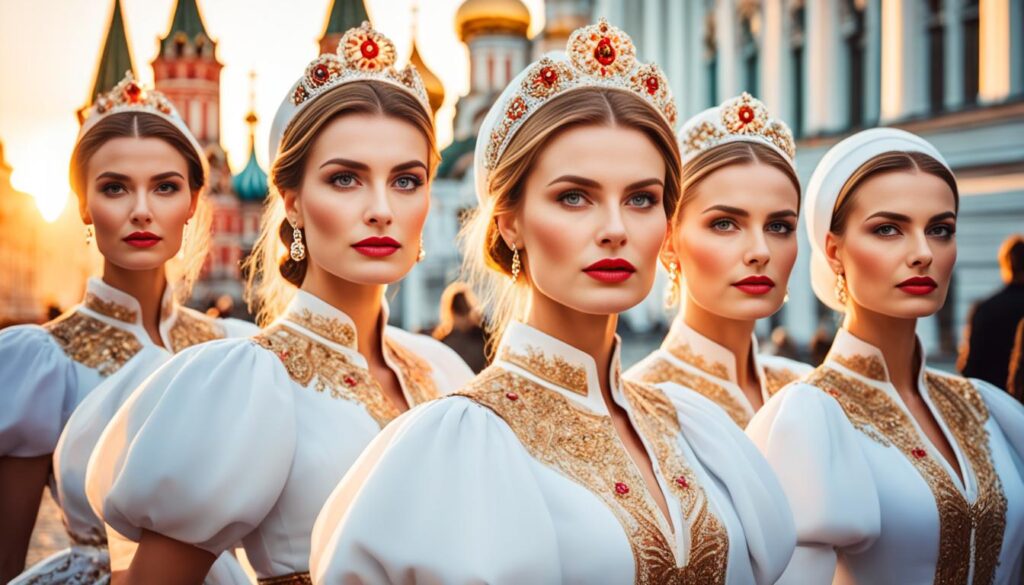 beauty of russian women