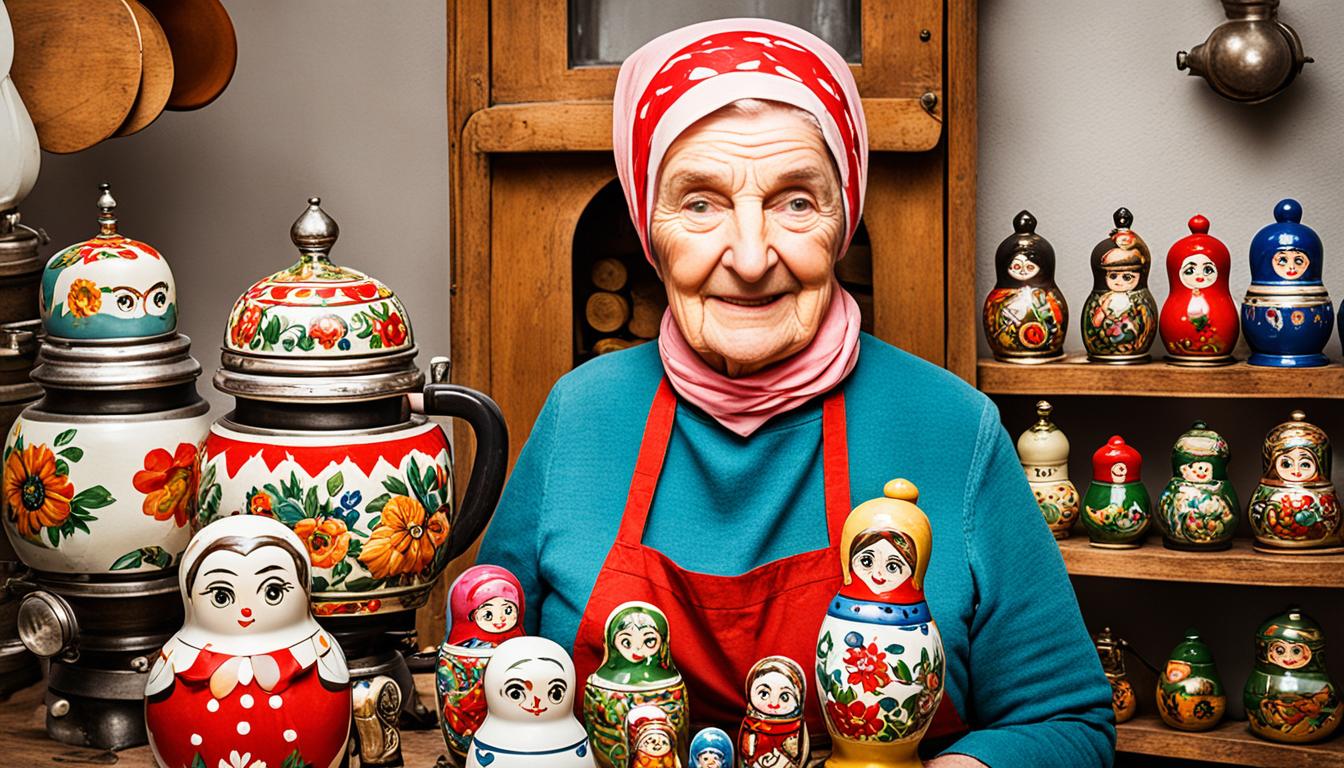 russian old woman