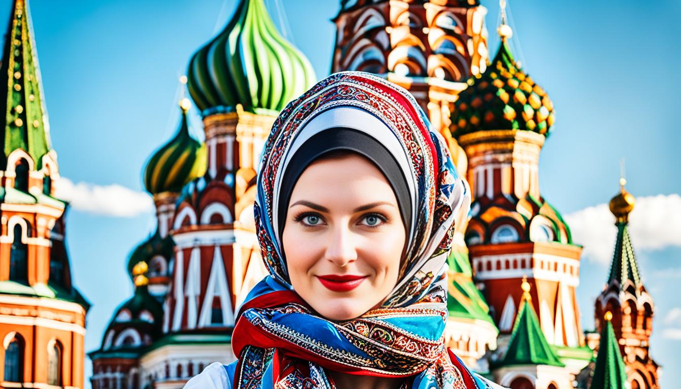 woman in russian